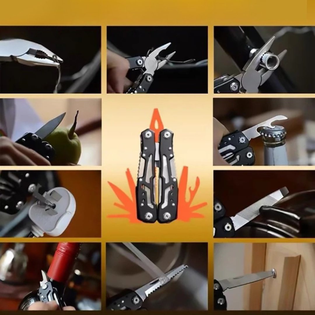 NomadTool – De Ultieme 14-in-1 Survival Multi-Tool voor Preppers & Outdoor Avonturiers