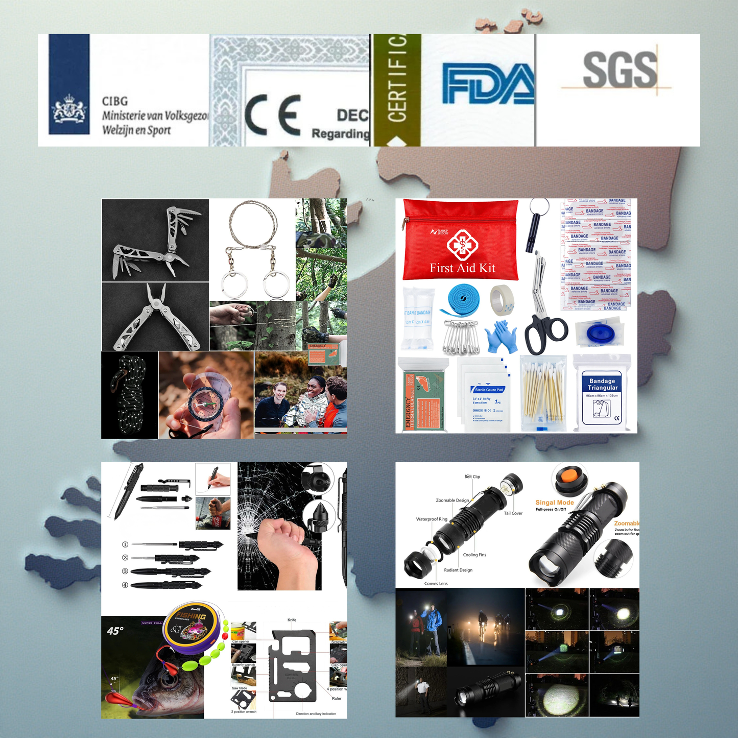 RescuePack 24-Deluxe Noodpakket