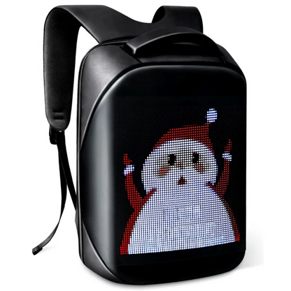 PixiPack – LED Rugzak met App-besturing (App-Store/Google Play)| Programmeerbare Pixel Art Rugzak