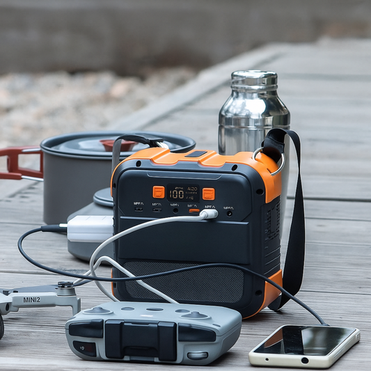 PowerMate 98 – Draagbare 98Wh Solar Generator & Noodstroomstation