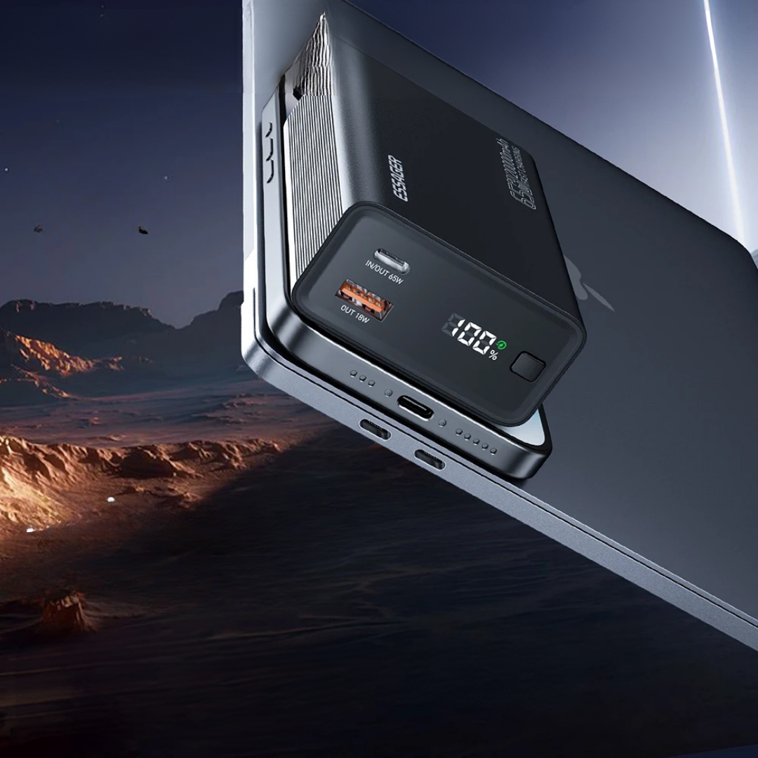 PowerMax 65W Essager UltraCharge - Krachtige 20.000mAh Powerbank voor al jouw apparaten