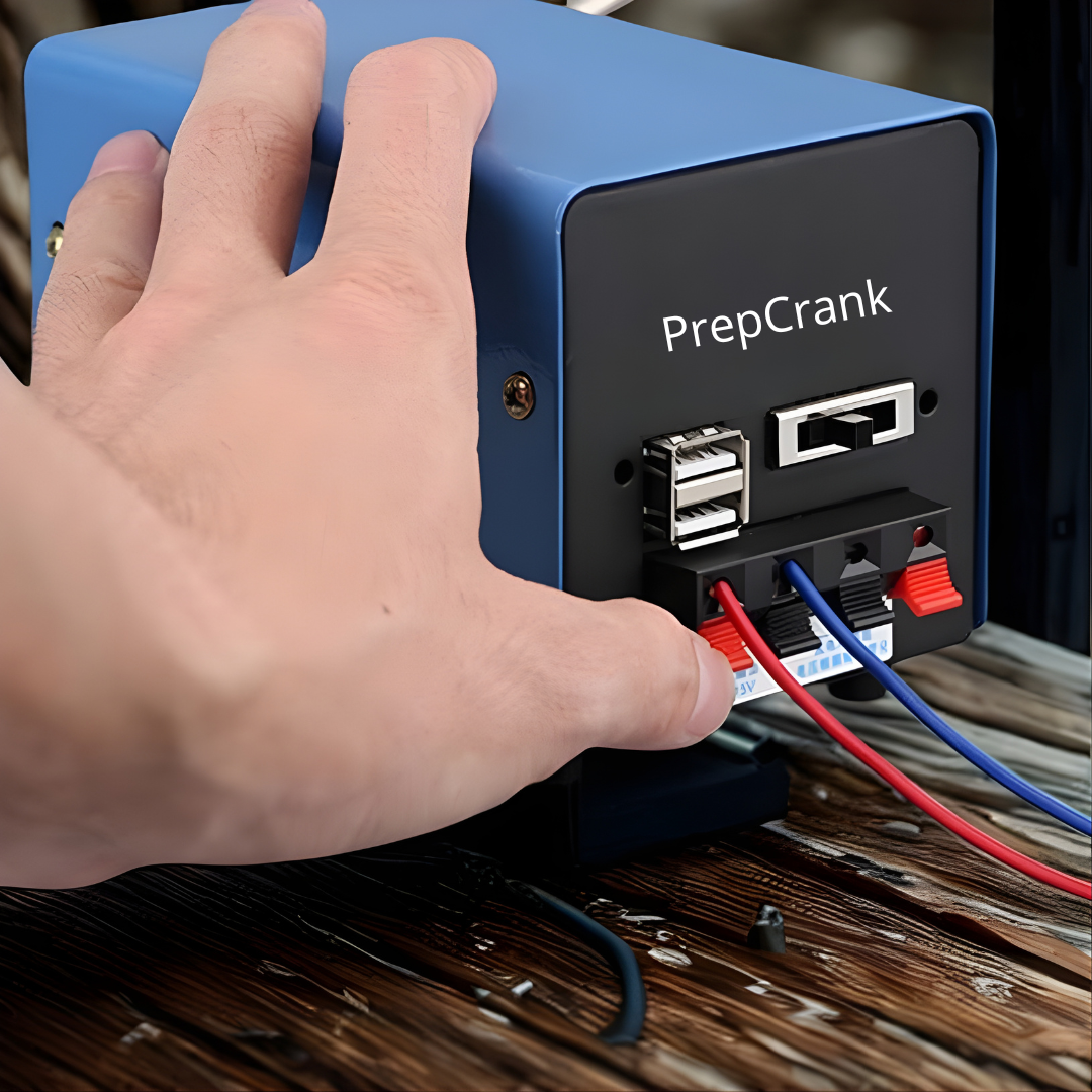 PrepCrank Draagbare Noodstroom