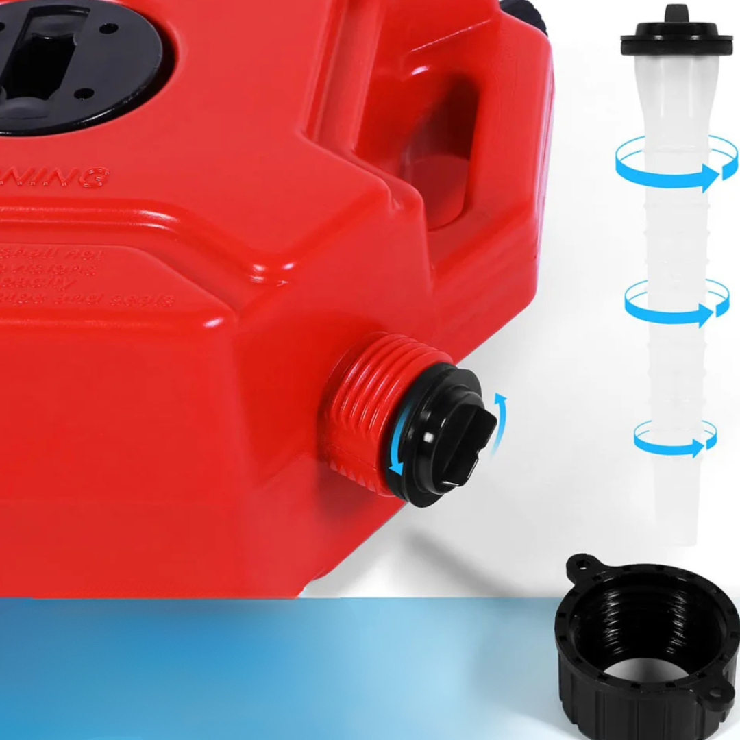 PrepFuel Can – Voor Motoren, Auto's en Alle Voertuigen