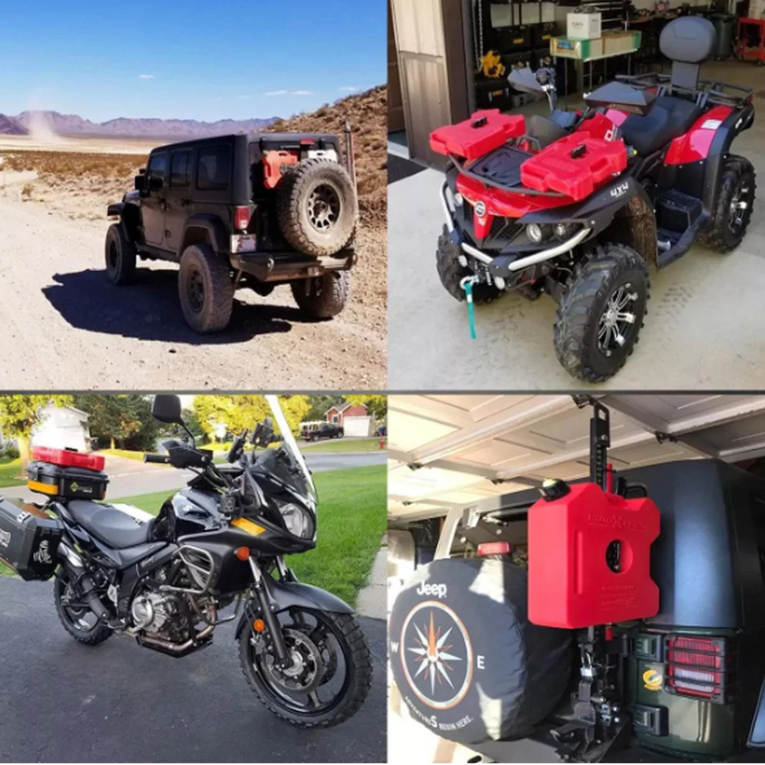 PrepFuel Can – Voor Motoren, Auto's en Alle Voertuigen