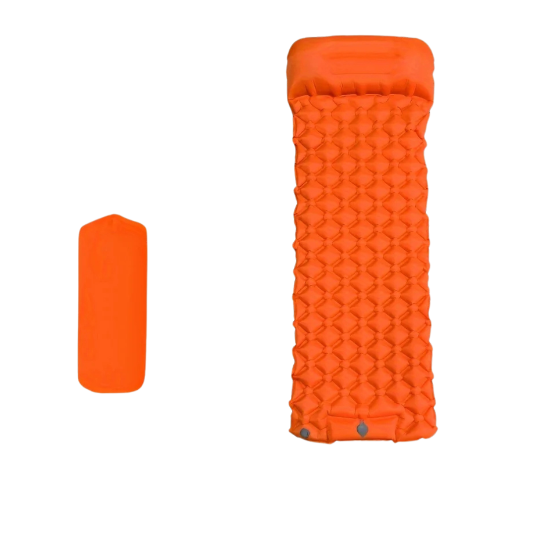 PrepRest Max – Ultieme Premium Opblaasbare Survival Slaapmat, ingebouwde pomp