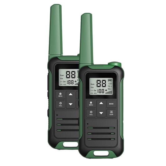 PrepTalk X2 - Draagbare Walkie-Talkies voor Outdoor en Noodsituaties