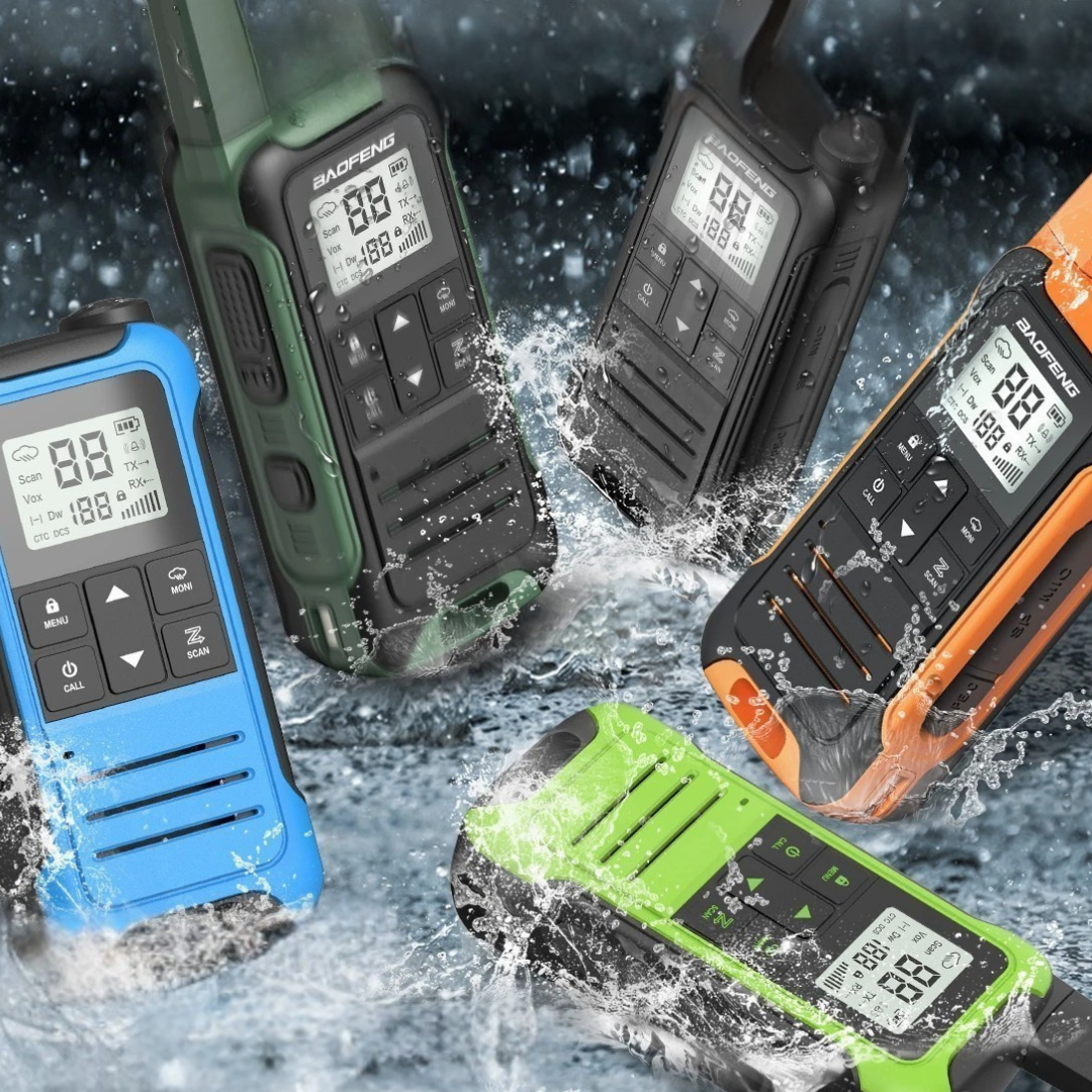 PrepTalk X2 - Draagbare Walkie-Talkies voor Outdoor en Noodsituaties
