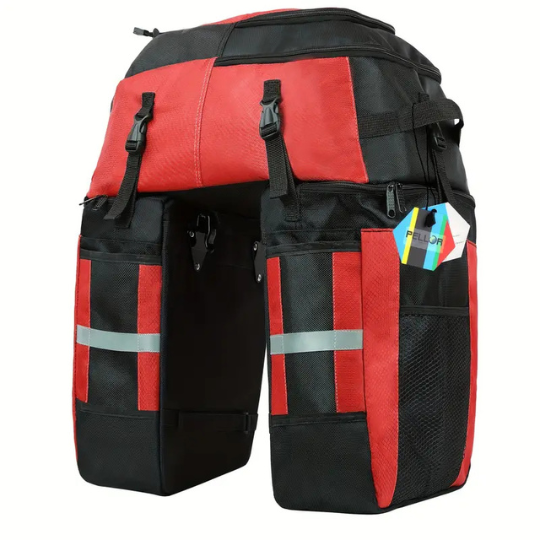 RidePack 70L – 3-in-1 Waterdichte Fietstassen / Bagagetassen