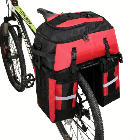RidePack 70L – 3-in-1 Waterdichte Fietstassen / Bagagetassen