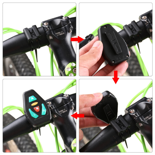 SafeRide LED Signaal Rugzak – Reflecterende Fietsrugzak met Richtingaanwijzer & USB Oplaadbaar