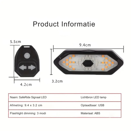 SafeRide Fiets LED