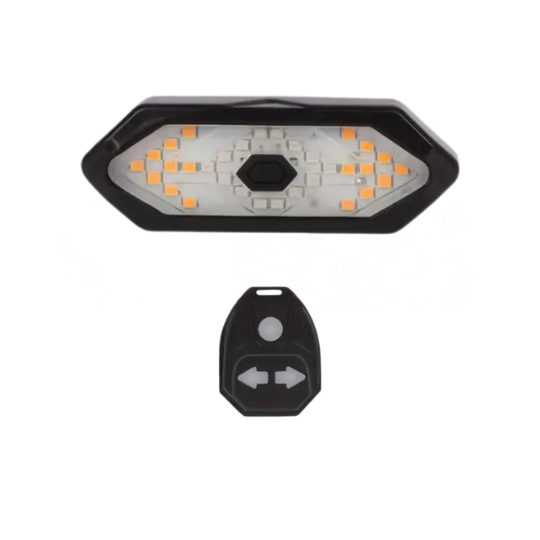 SafeRide Signaal LED – USB Oplaadbaar Fietsachterlicht met Richtingaanwijzers