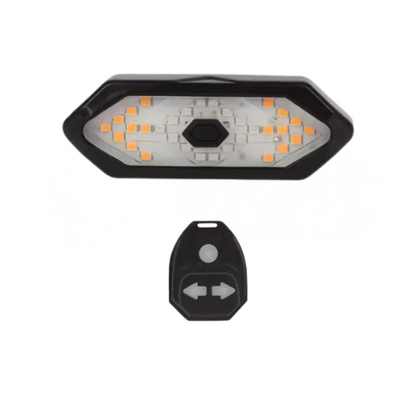SafeRide Signaal LED – USB Oplaadbaar Fietsachterlicht met Richtingaanwijzers