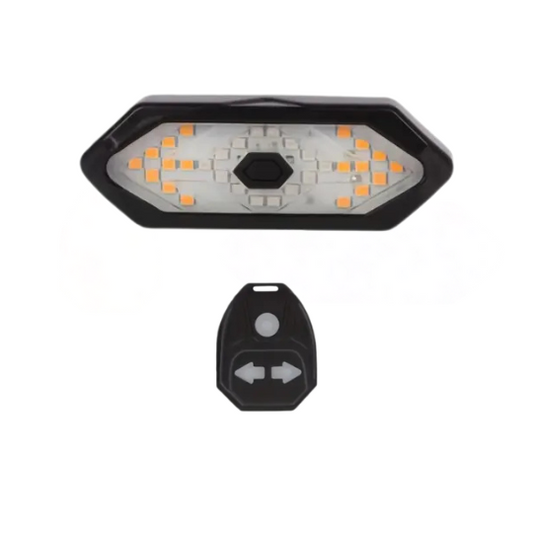 SafeRide Signaal LED – USB Oplaadbaar Fietsachterlicht met Richtingaanwijzers