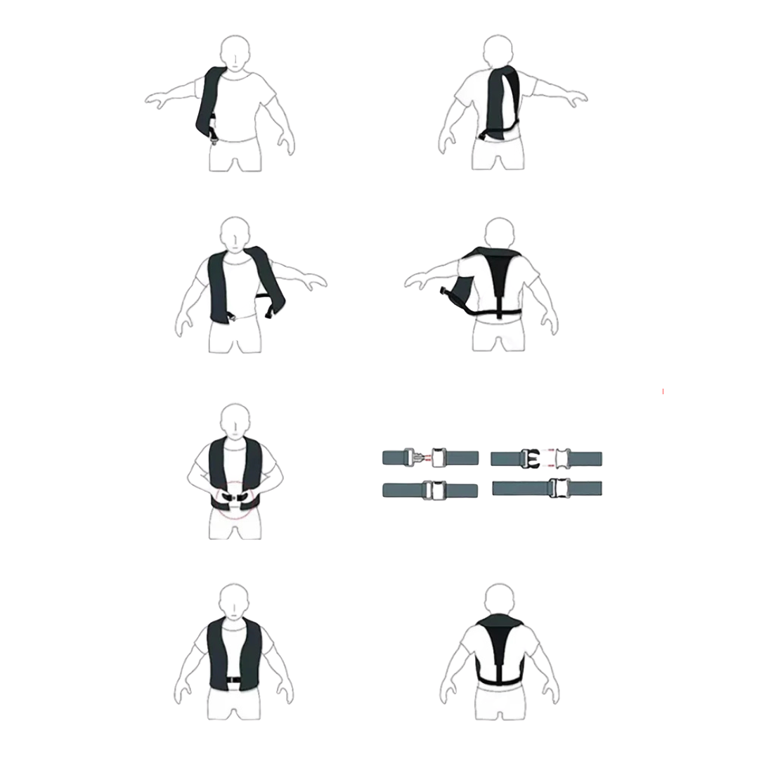SafeFloat Pro – Automatisch Opblaasbaar Reddingsvest