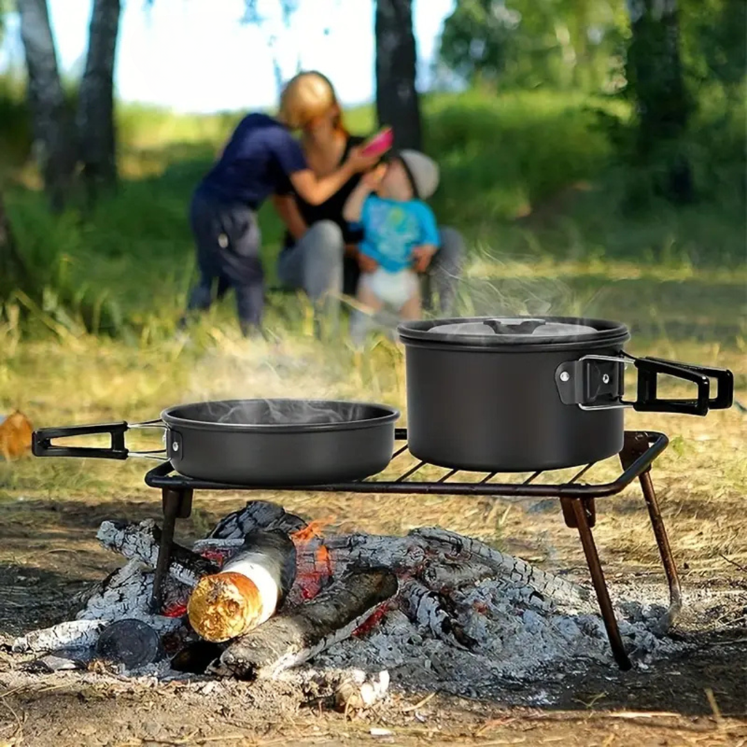 SurvivorCook Kit - Complete Outdoor Kookset voor 2-3 Personen