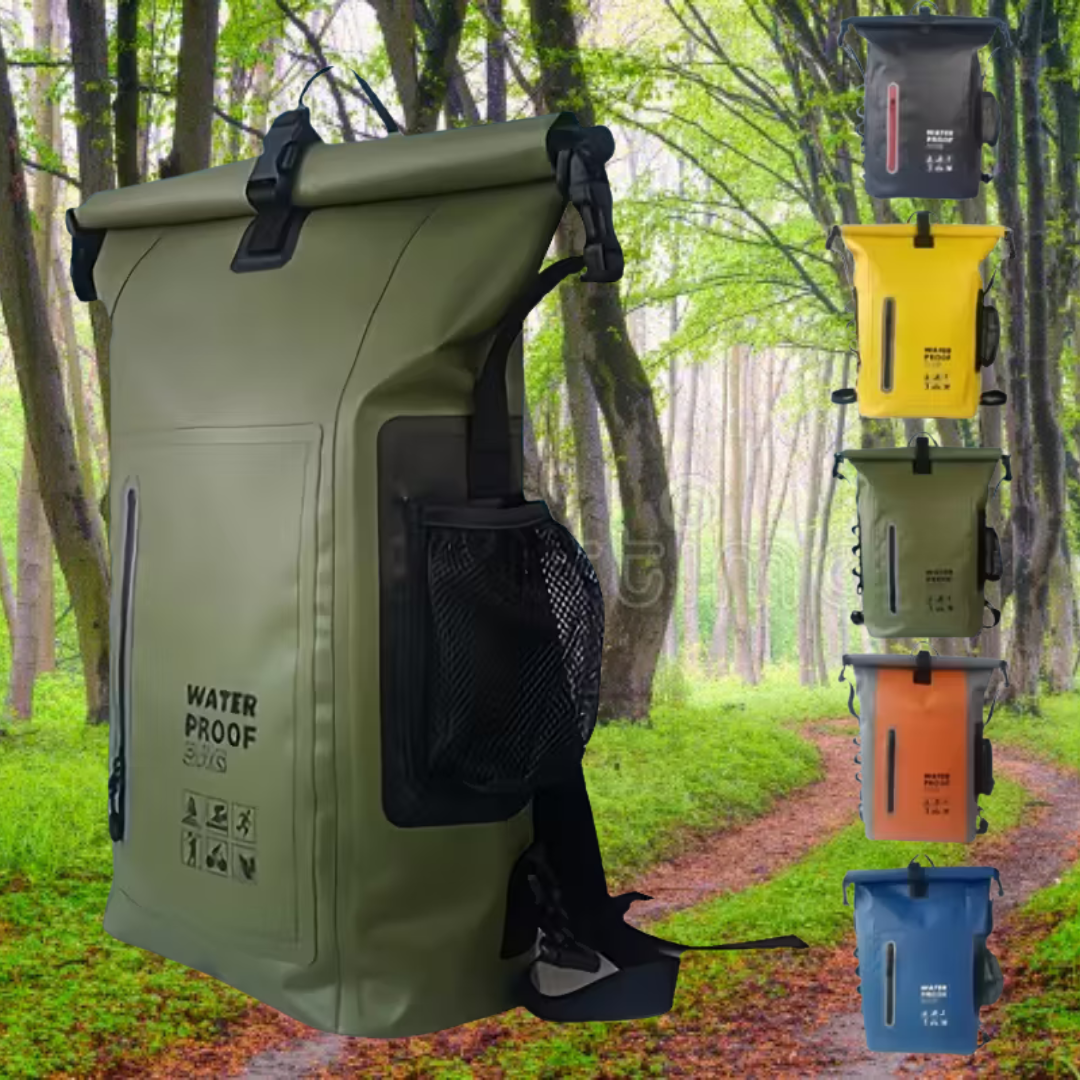 25L Waterdichte Rugzak – Gemaakt van Premium-Grade Hydroflect Tarpaulin voor Outdoor-bescherming