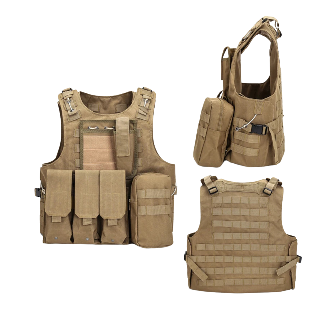 PrepVest Safety Vest - Jou Ultieme uitrusting, wees voorbereid!