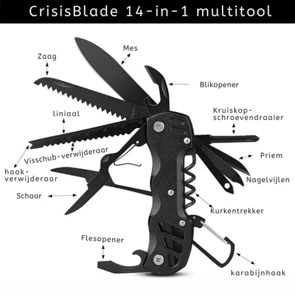 CrisisBlade Zwitsers Zakmes