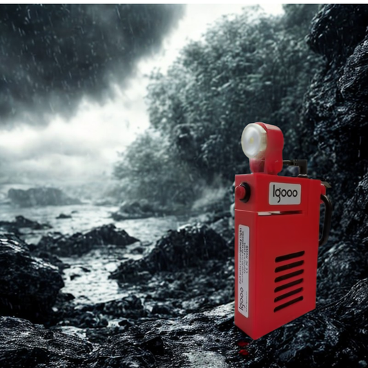 Zoutwater Noodlantaarn – Batterijvrij!!