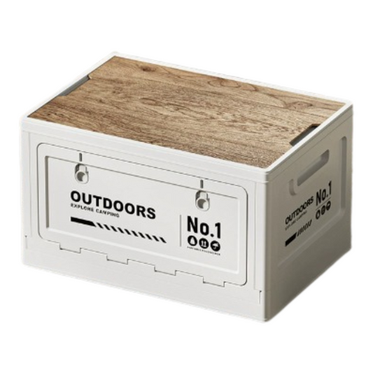 NomadBox – Opvouwbare Outdoor Opbergbox met Tafelfunctie (27L & 50L)