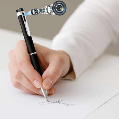 NoteCam Pen – camera pen die geen detail mist, discreet en veilig opnemen
