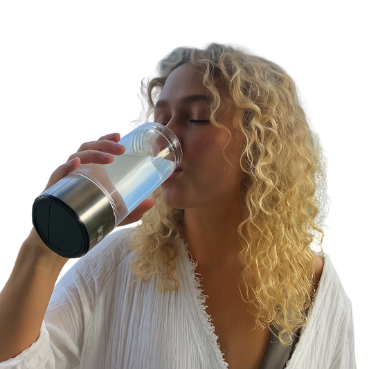 H2Pure Glass Bottle – Jouw Waterstofwater (H₂) Gezondheidsboost in een Fles