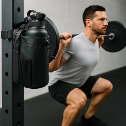 IronGrip Bottle Bag – Magnetische Waterfleshouder voor Gym & Outdoor