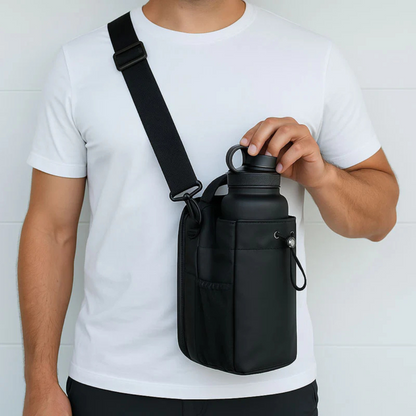 IronGrip Bottle Bag – Magnetische Waterfleshouder voor Gym & Outdoor