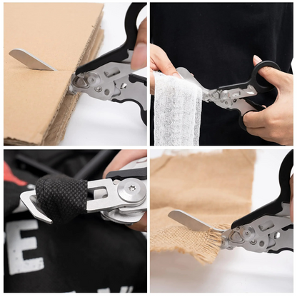 RescueFlex Multi-Schaar – 6-in-1 Opvouwbare Noodschaar