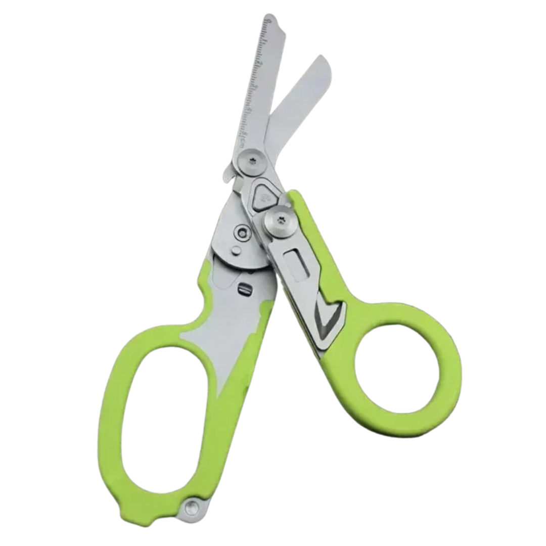 RescueFlex Multi-Schaar – 6-in-1 Opvouwbare Noodschaar